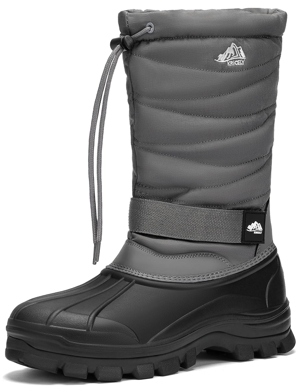 Kricely Stivali Uomo Donna Inverno Scarpe da Neve Snow Boots Impermeabili Stivaletti