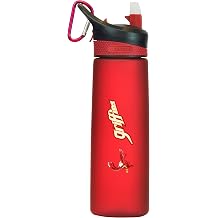 The Fanatic Group Chestnut Hill College Tritan Plastic Frosted Sport Water Bottle, Design-1 - Red