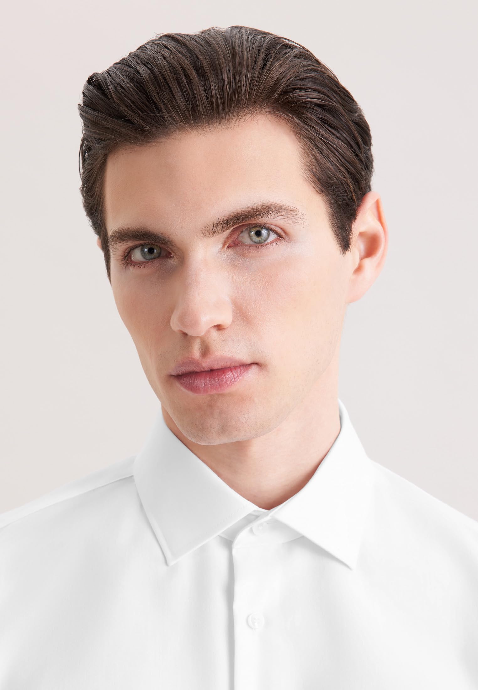 Seidensticker Camicia Business da Uomo - vestibilità Sagomata - No Stiro - Collo Kent - Maniche Lunghe - Polsini con Risvolto - 100% Cotone