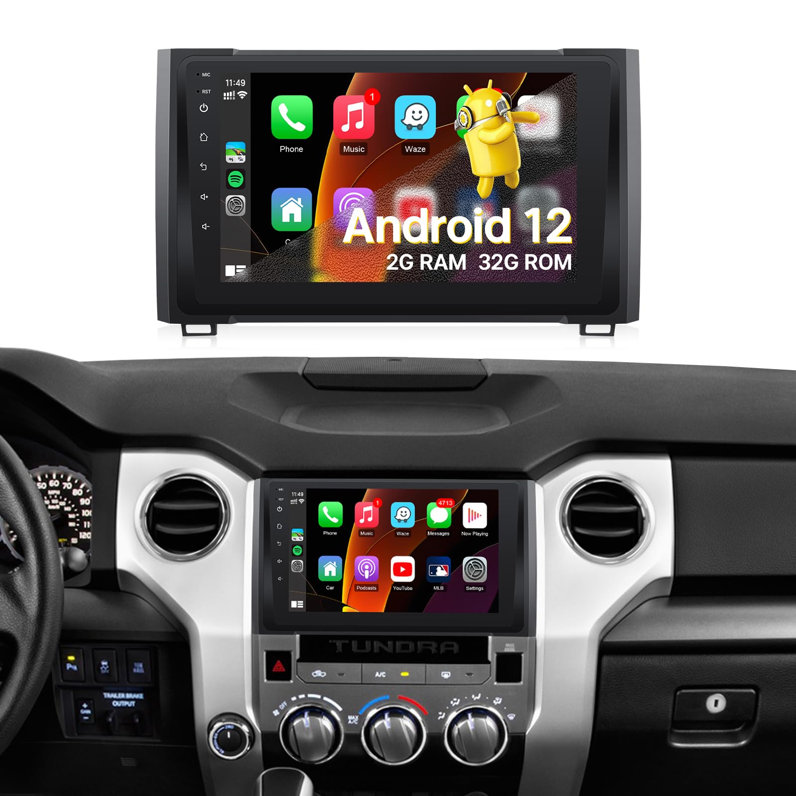 Amazon.com: Car Radio for Toyota Tundra 2014 2015 2016 2017 2018