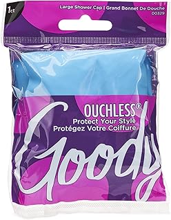 Goody Styling Essentials Shower Cap, 1 Count - Protect Your Hairstyle While Remaining Comfortable - Made with Durable and ...