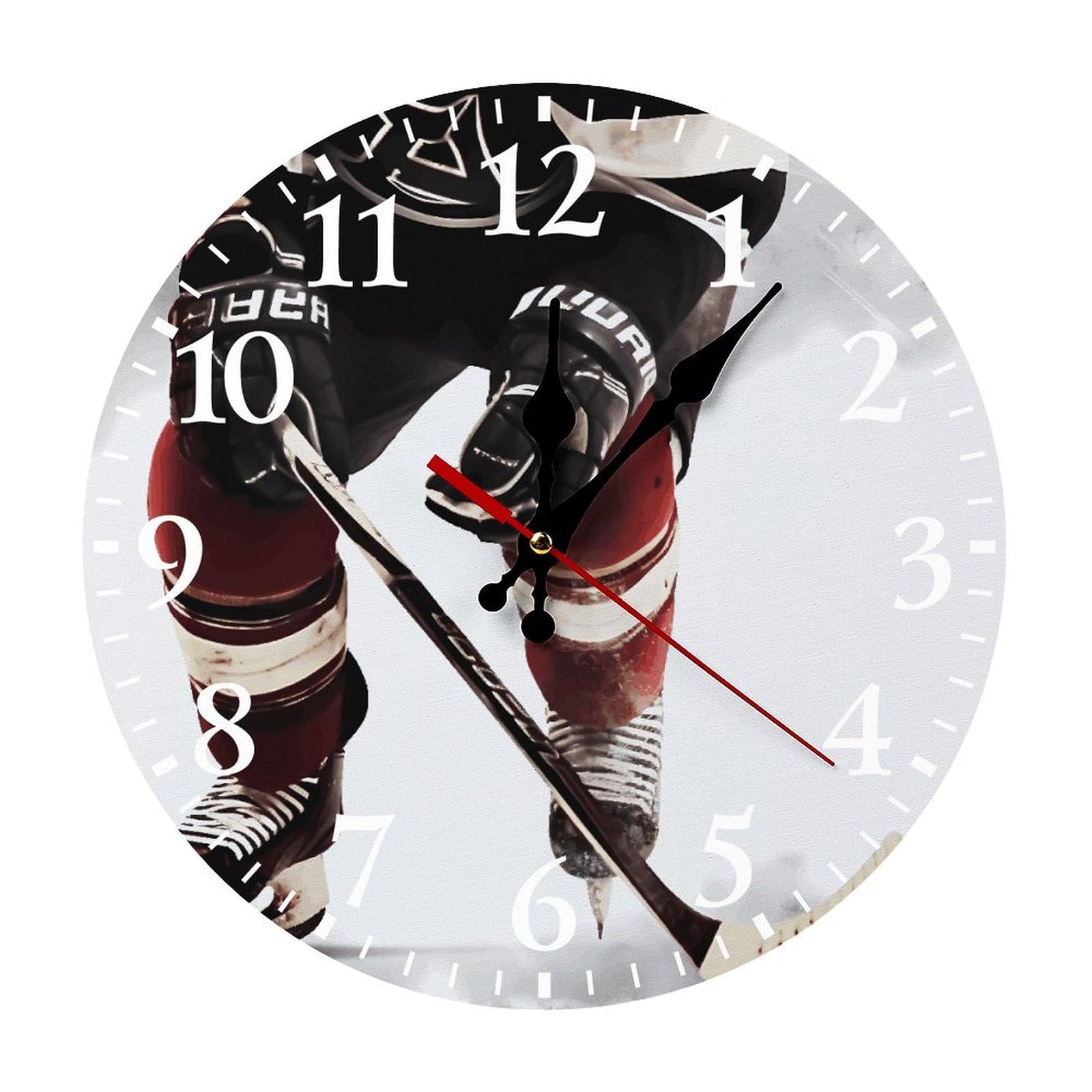 Horloge hockey sur glace cadeau idéal pour passionné de sport de glisse