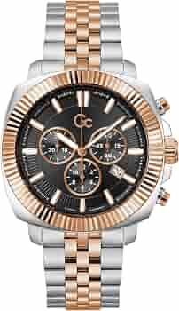 Buy Guess Collection Square 44mm Black Dial Analog Men Watch