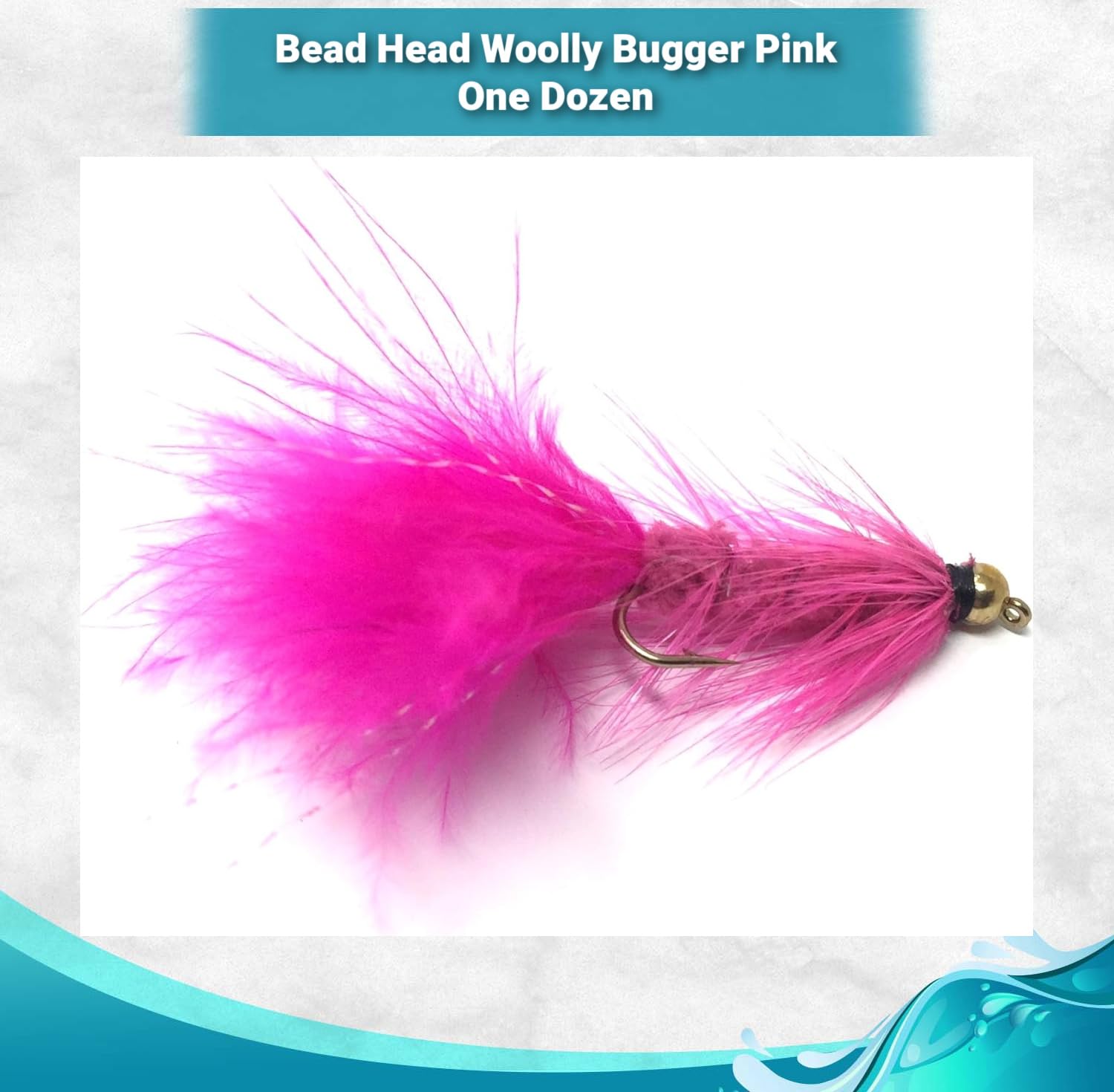 Feeder Creek Woolly Bugger Fly Fishing Flies 12pc Fly Fishing Assortment | Handmade Wet Flies for Fly Fishing in Various Patterns/Colors | Streamer Flies