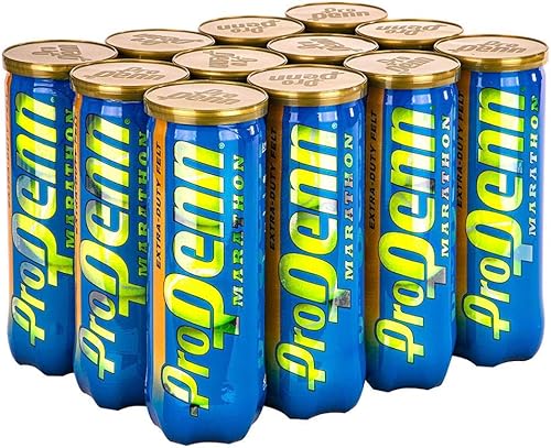 Pro PENN Marathon (paquete navideño) Pelotas de tenis extra resistentes (12 latas)