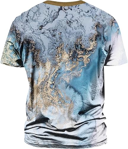 Miniatura 5 de Men's Shirt Loose Comfortable Tees Super Light Short Sleeve T Shirt Summer Casual Tops Button Down V Neck Blouse