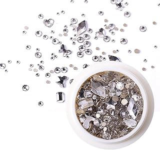 KADS Nail Art Rhinestones Crystal Gens Mix Shape Nail Decoration Stones Nail Accessories 3D Fake Diamonds (001)