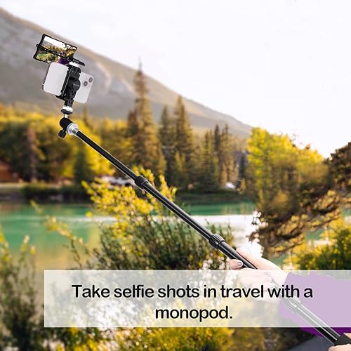 Miniatura 7 de NICEYRIG Plus - Kit de espejo para selfie con soporte de trípode de aluminio para iPhone 14/13/12/11 Pro, Pro Max, SE aplicable para YouTube Live