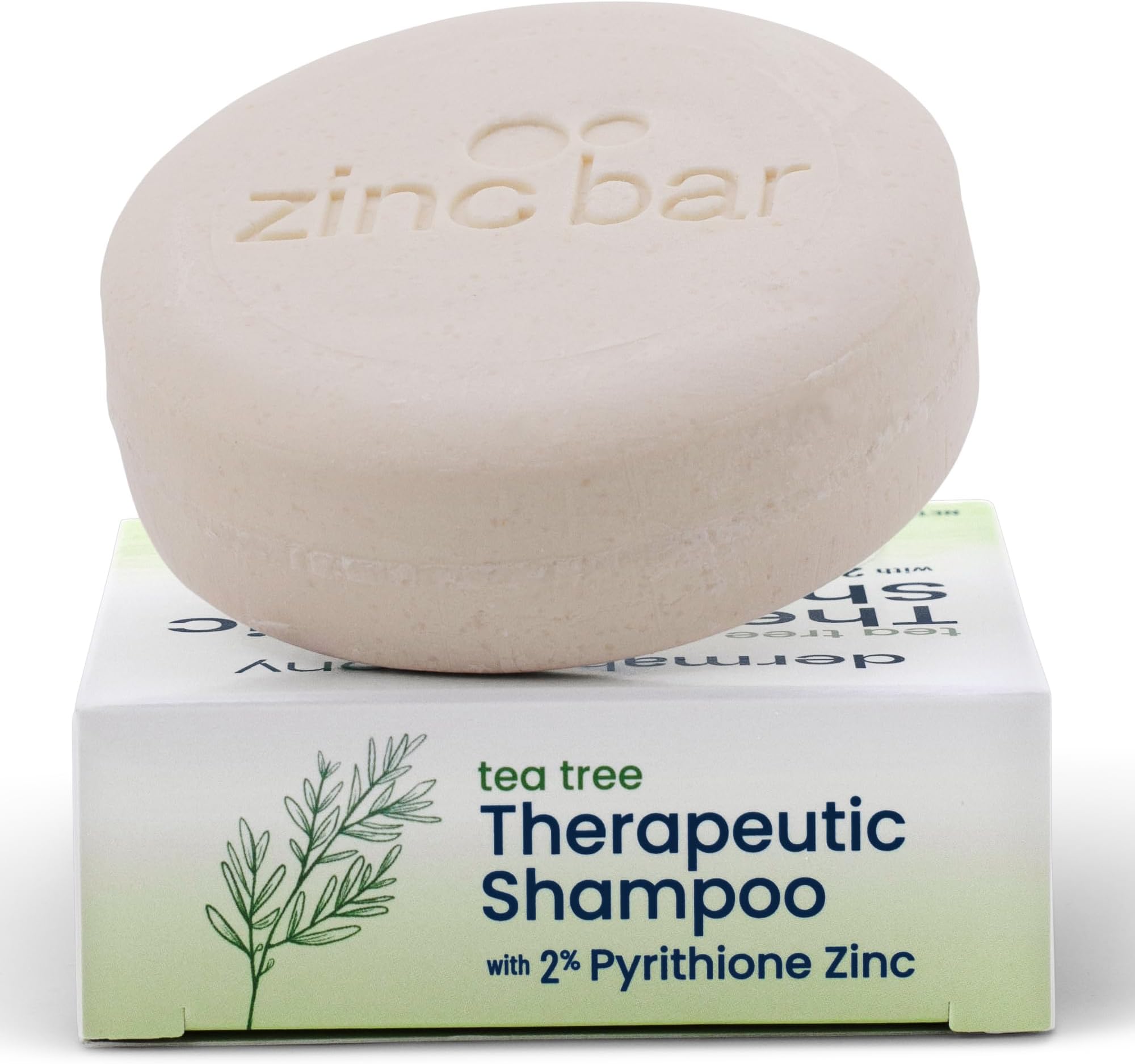 Dermaharmony 2% Pyrithione Zinc Shampoo Bar - Tea Tree (4 Oz)