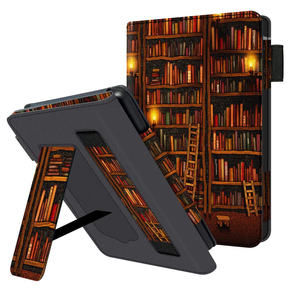 Handheld Case for All-New Kindle (10th Gen - 2019 Release only—Will not fit Kindle Paperwhite or Kindle Oasis), Library