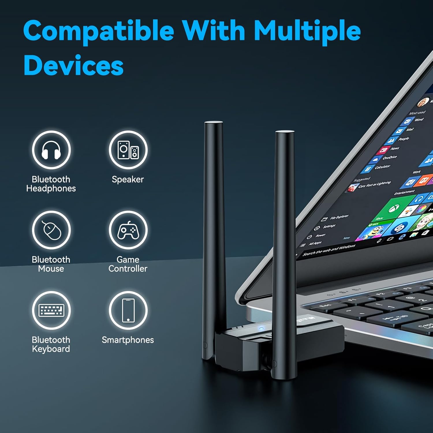 Bluetooth Adapter Windows Multiple Bluetooth Headphones UGREEN