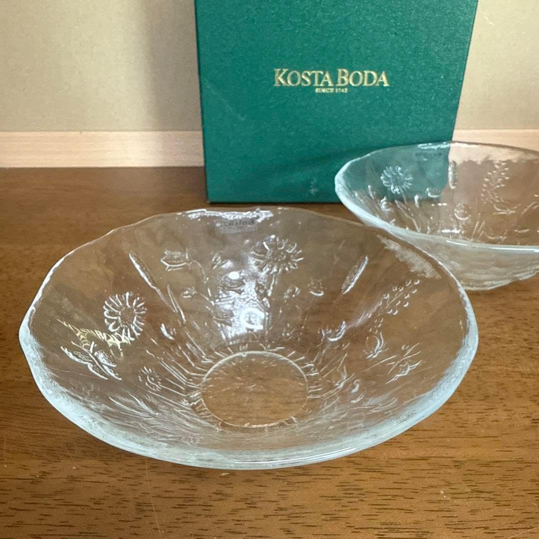 KOSTA BODA ULLAコスタボダ ウラ デザート椀2個 ボウルKOSTA BODA ULLA