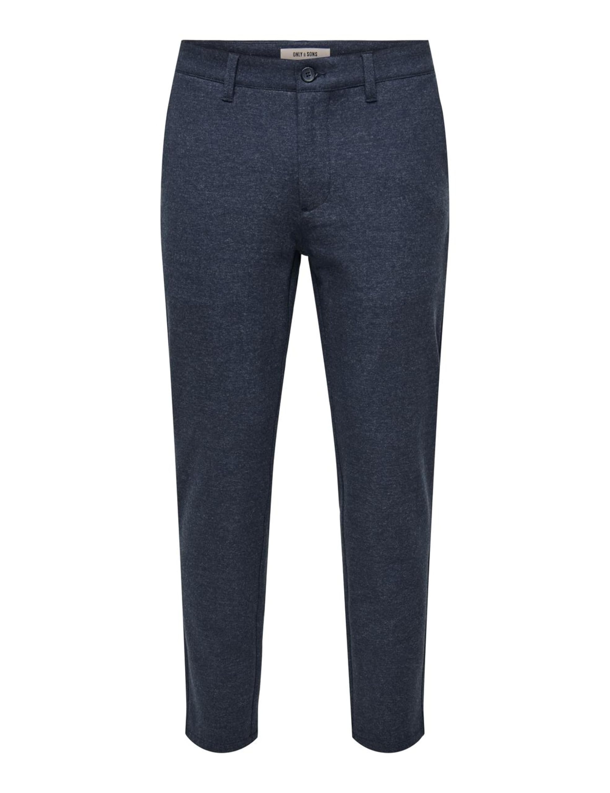ONLY & SONS Onsmark Slim Brushed Pique 0353 Pants, Blue Nights, 28 W/32 L