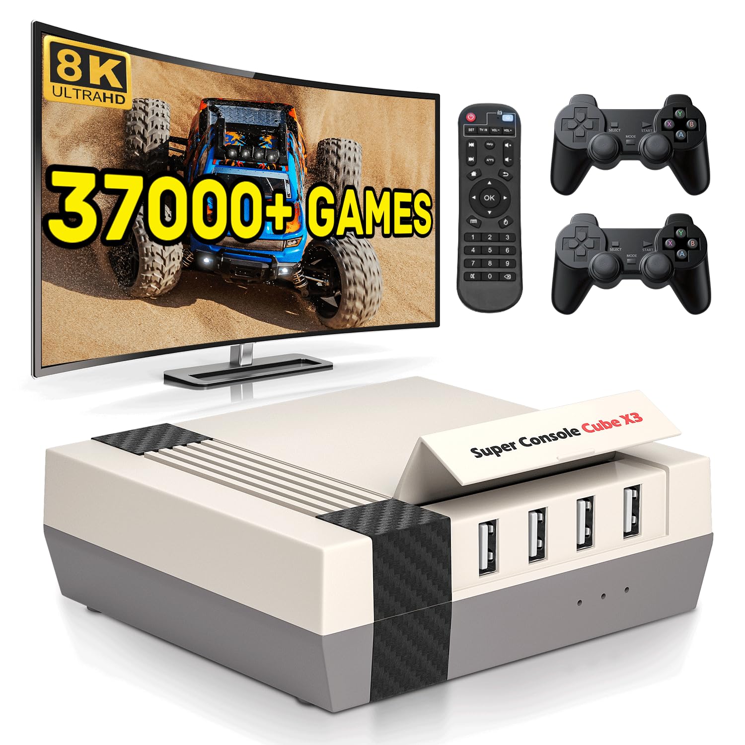 KINHANK TVBOX SUPERCONSOLE X8レトロゲームコンソール Amazon.co.jp: Kinhank スーパーコンソール CUBE X3 レトロビデオ