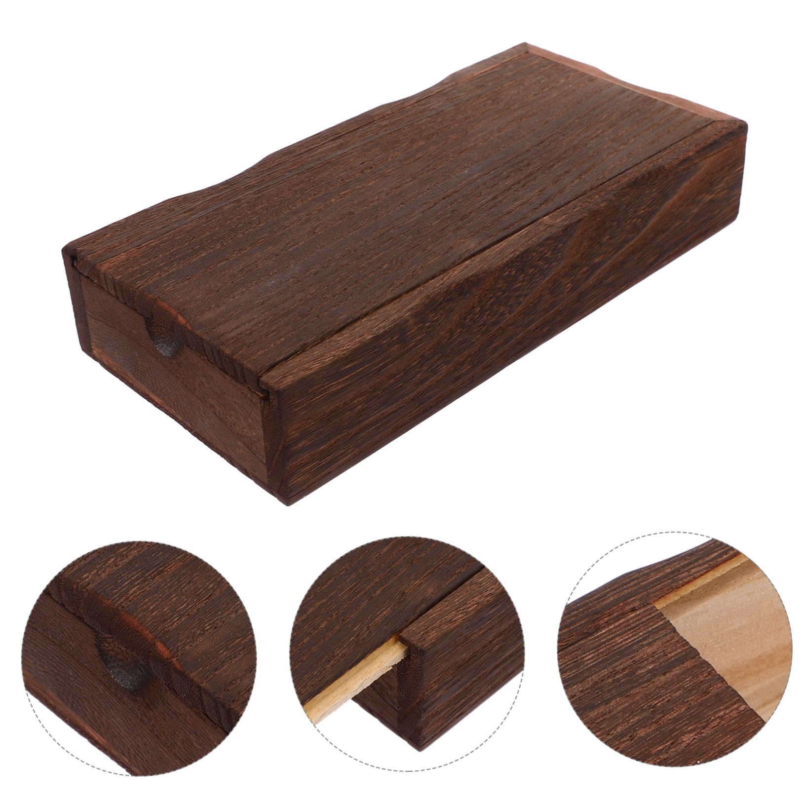 Cabilock 4piezas Caja De Madera Vintage Para Fiestas Caja De Para Bodas Cumpleaños y Eventos Especiales Para Dulces Té y Recuerdos