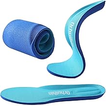 Memory Foam Shoe Inserts for Women / Men - Thick Cushion Insoles, Best Insoles for Standing All Day, Comfort Breathable Shock Absorbing Shoe ...