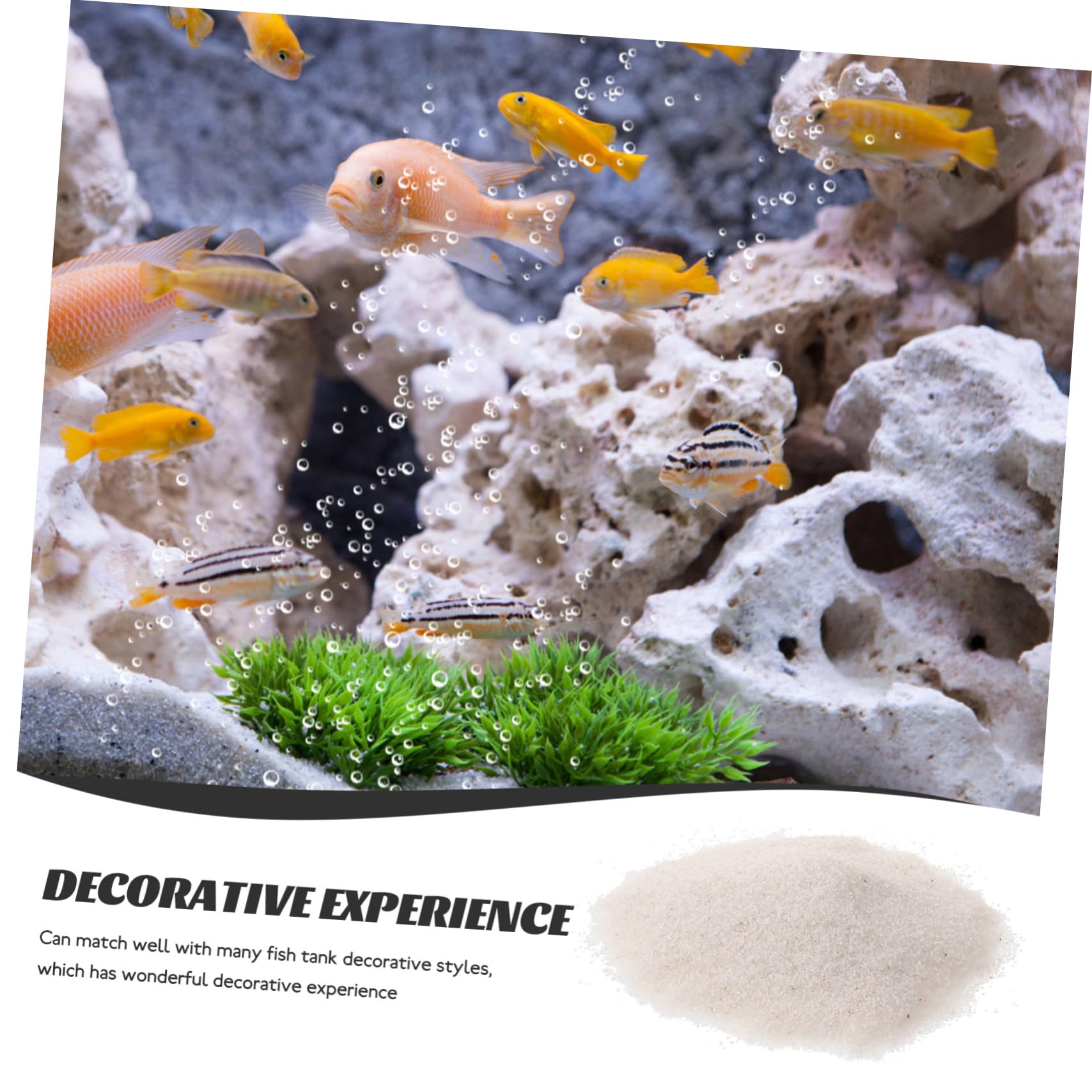 Piedras para Macetas Grava Multifunción para Acuario Sustrato Decorativo para Pecera Hermosas Rocas para Acuario Arena para Acuario