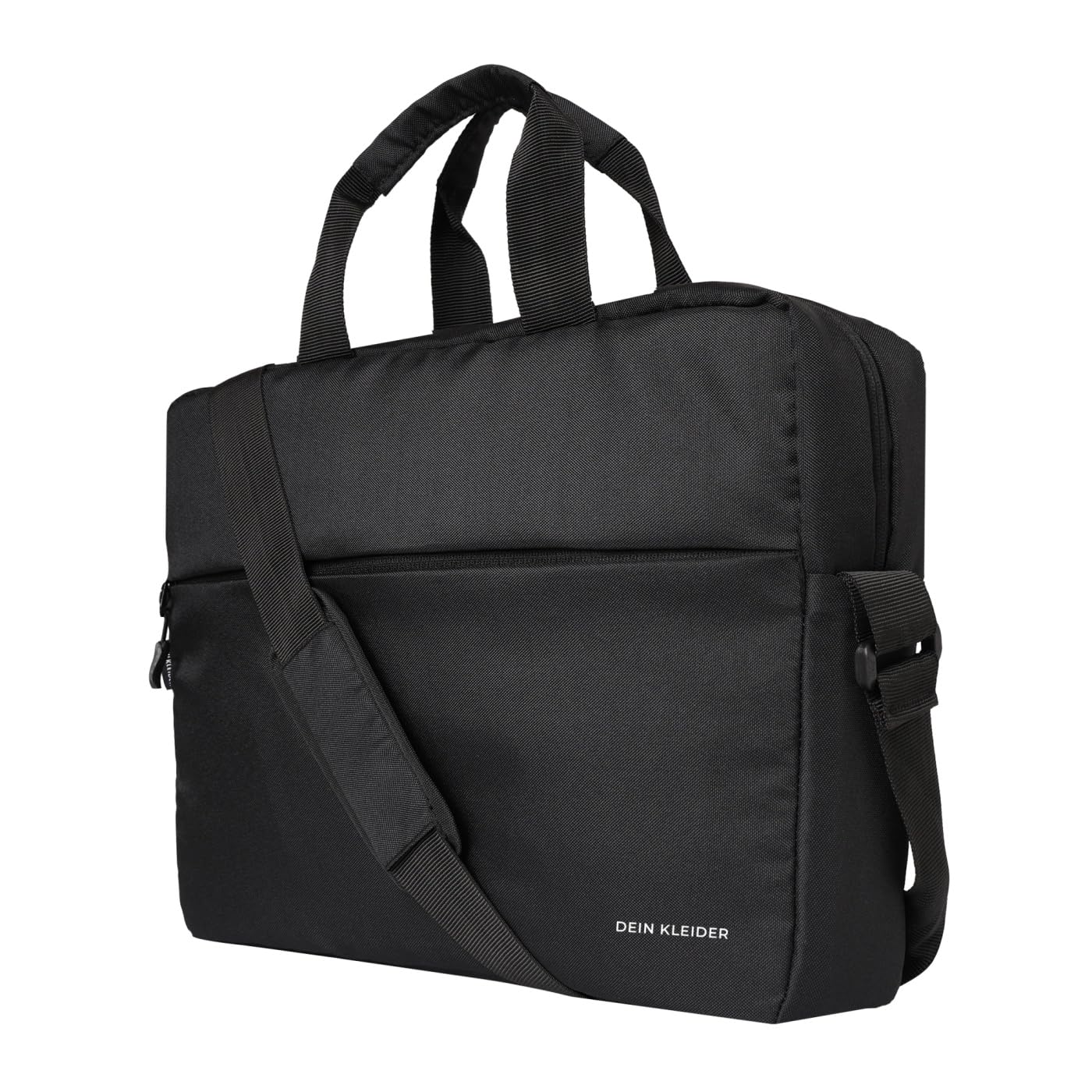 DEIN KLEIDER Executer Laptop Bag Briefcase Professional Business 15.6 Inch Messenger Sling Water Resistant Bag for Women and Men (Black) (B0CPPZBDRL) Amazon Price History, Amazon Price Tracker
