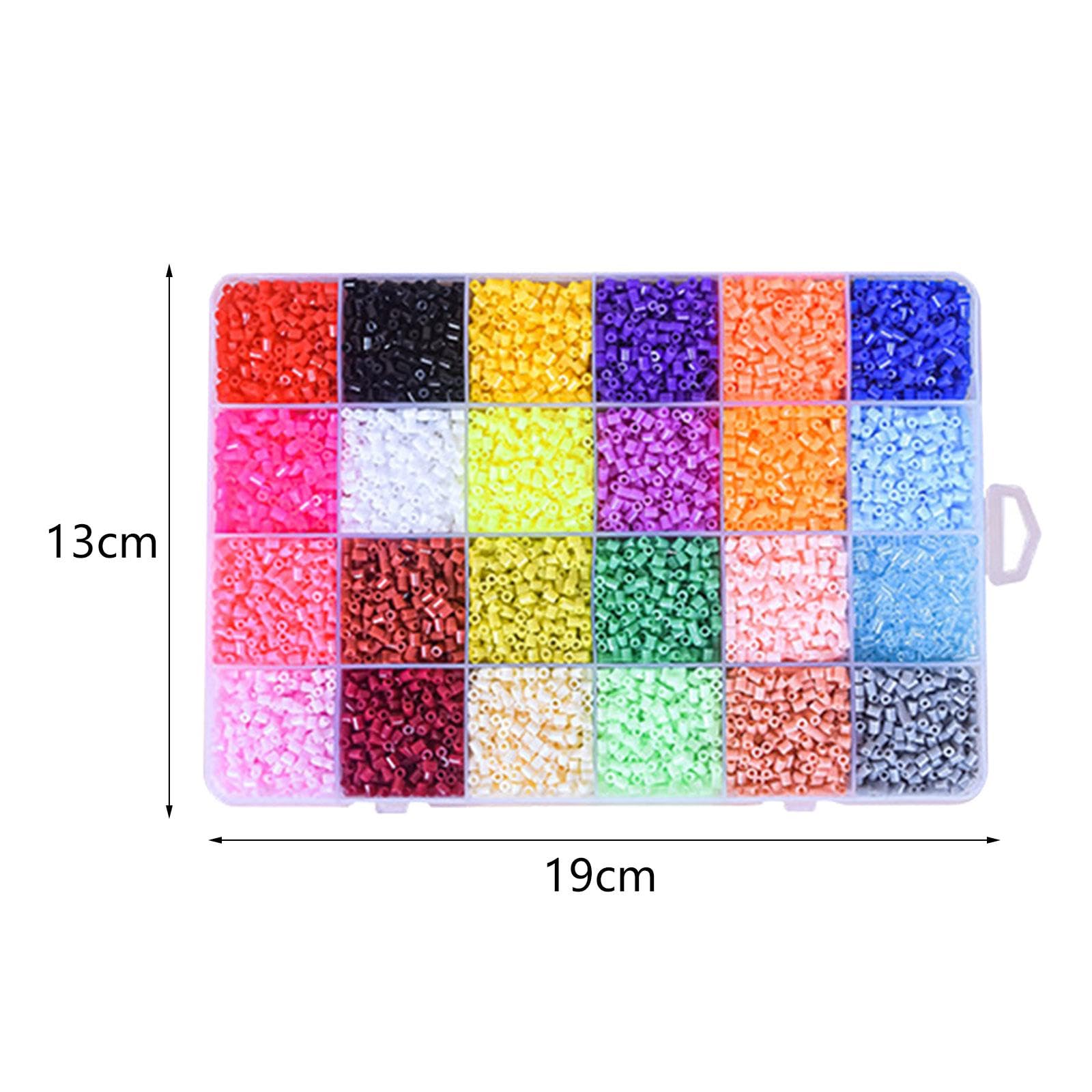 39 000 Perles à Repasser de 2,6 Mm, Jouet Puzzle pour Fête D'anniversaire de Fille