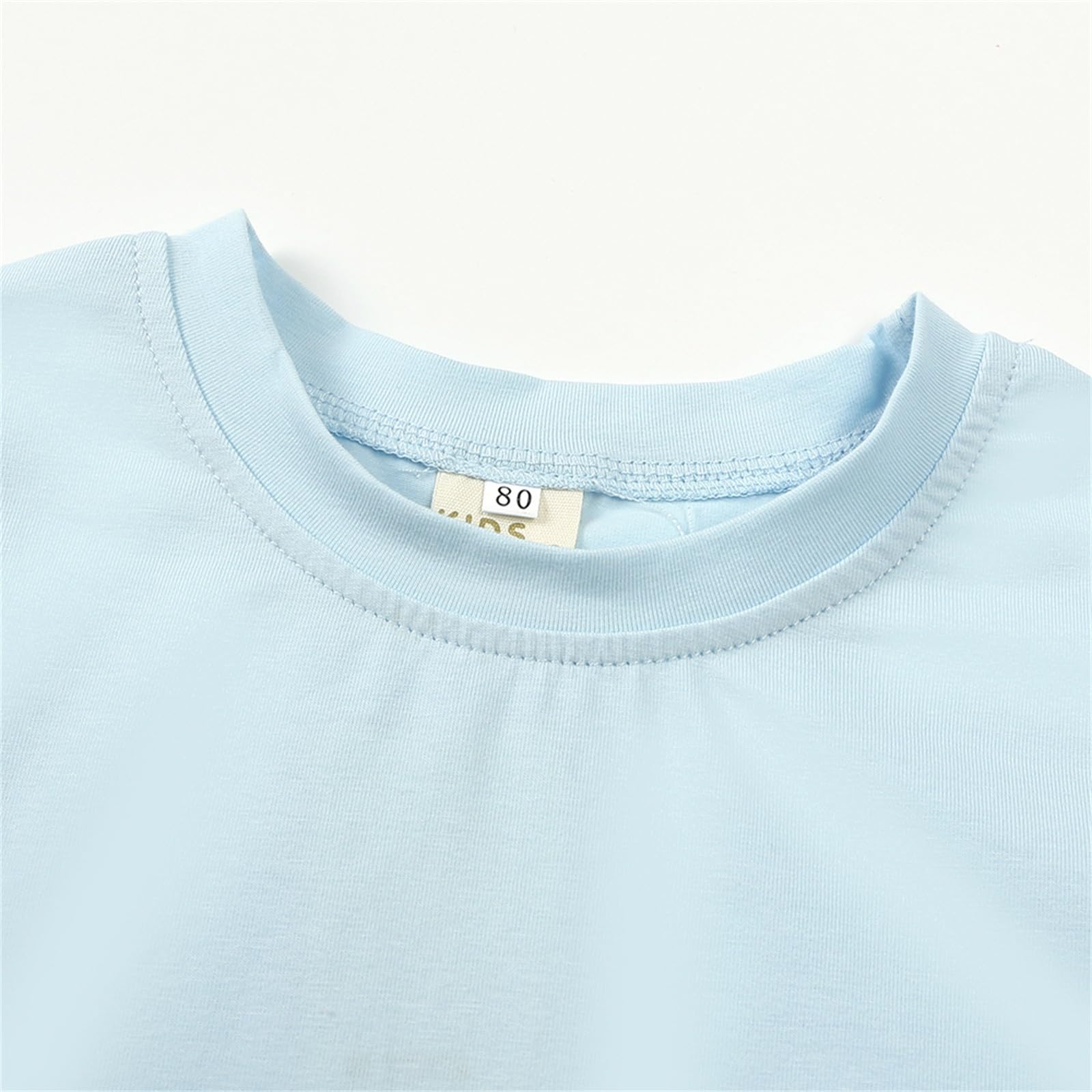 Generico Tuta Bambino Bambino Cotone 6 Mesi-13 Anni Due Pezzi con T-Shirt Maniche Corte e Pantaloncini Completo Sportivo Estivo Casual Tute da Ginnastica Ragazza e Ragazzo Comode per Basket, Tennis