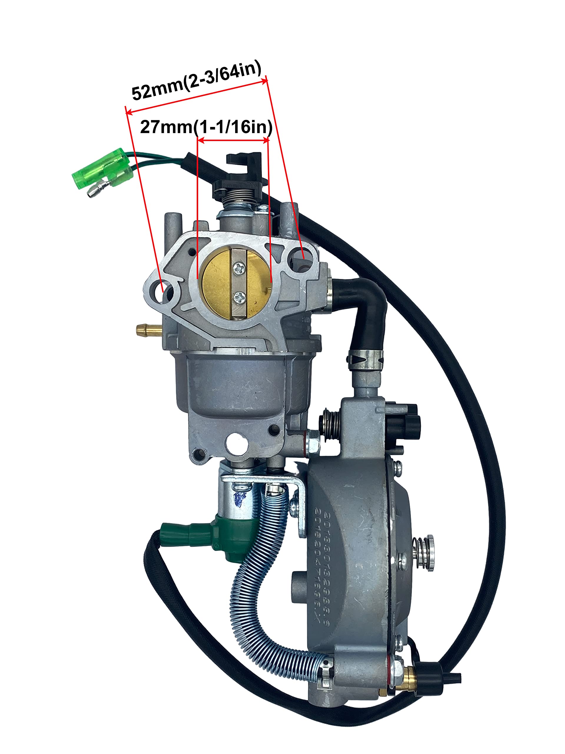 Yamakato 389cc 420cc Tri Dual Generator Carburetor Gas 