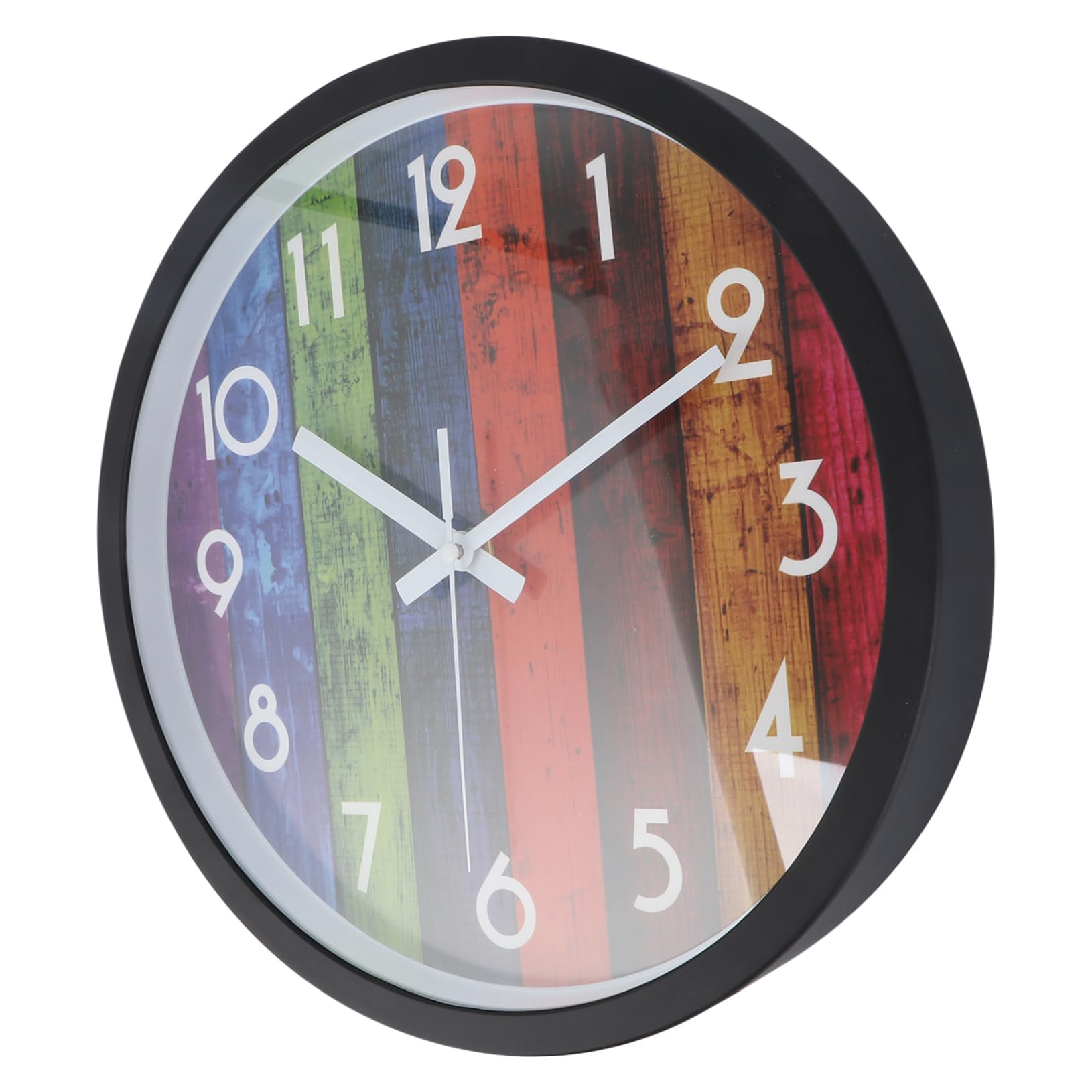 Horloge à quartz silencieuse de 12 pouces pour chambre et bureau