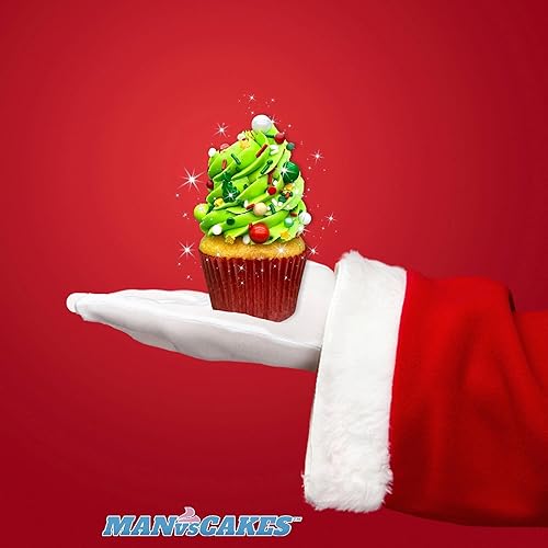 Miniatura 5 de Elfin Around Sprinkle Medley  Gránulos navideños  Gránulos de galletas  Gránulos para pasteles  Gránulos navideños  Jimmies  Manvscakes  Bolsa de 8