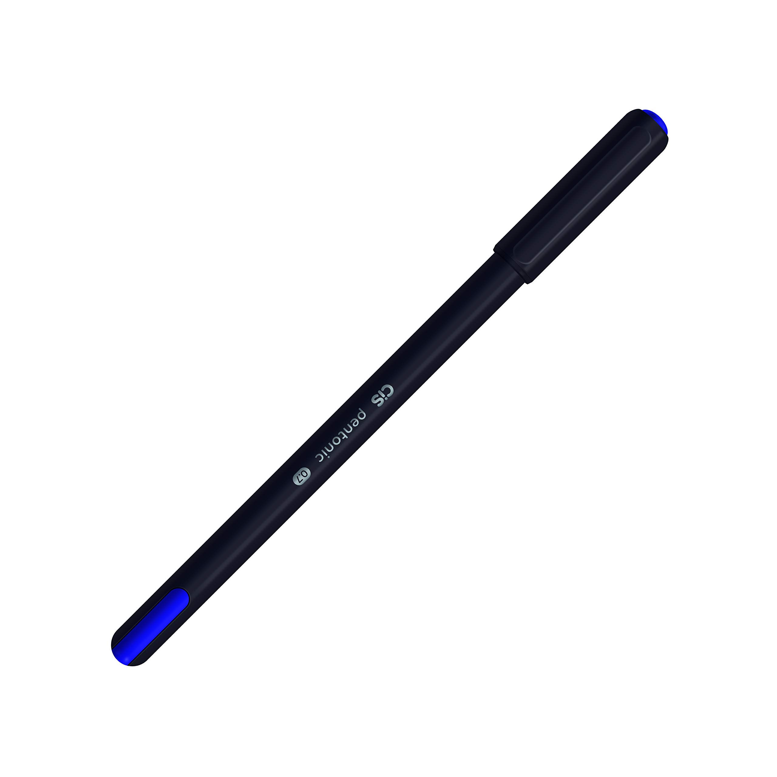 Caneta Esferográfica Azul, CiS, Pentonic, 56.2100, 0.7mm, 12
