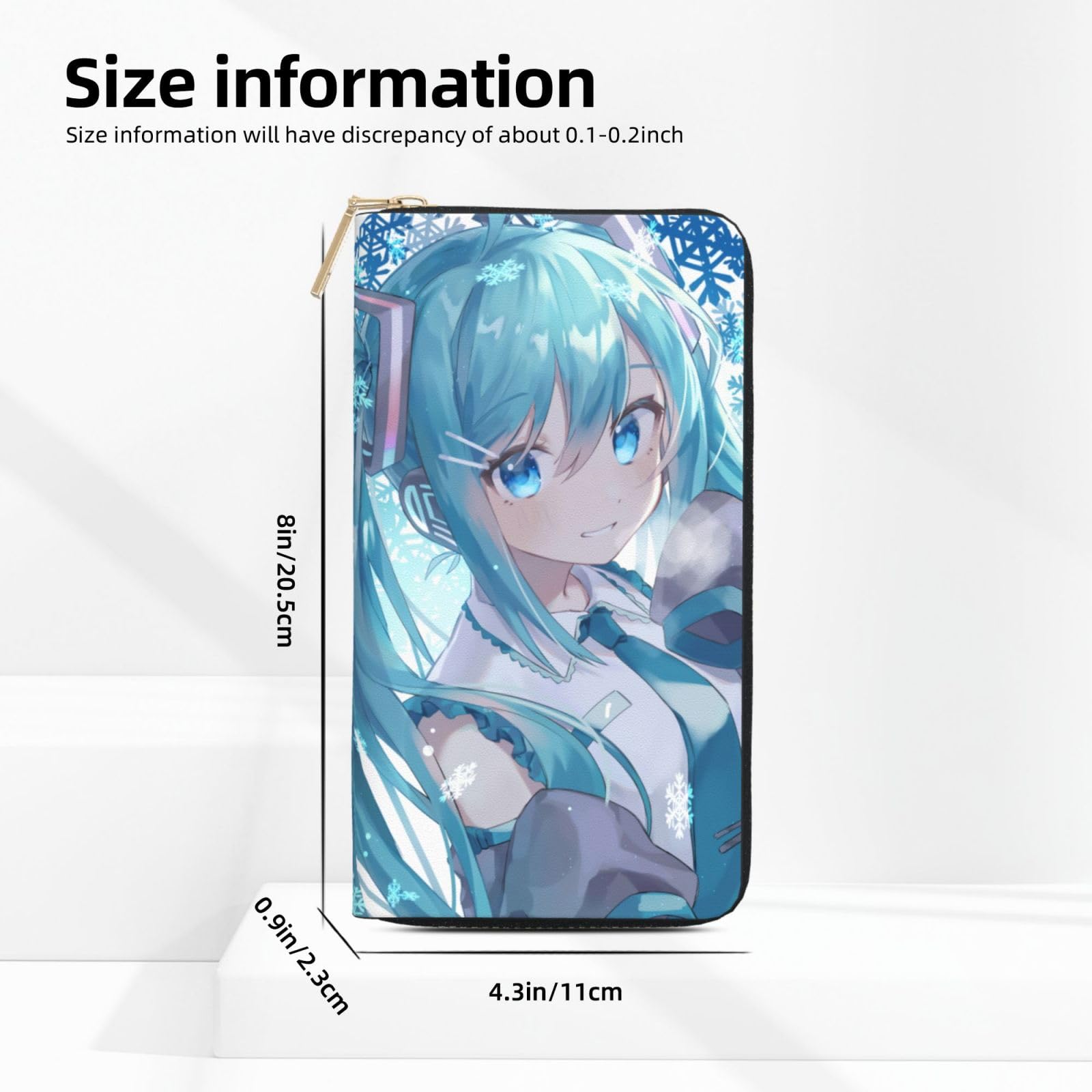 Amazon.co.jp: 財布 初音ミク 長財布 レザー ながざいふ 小銭入れ