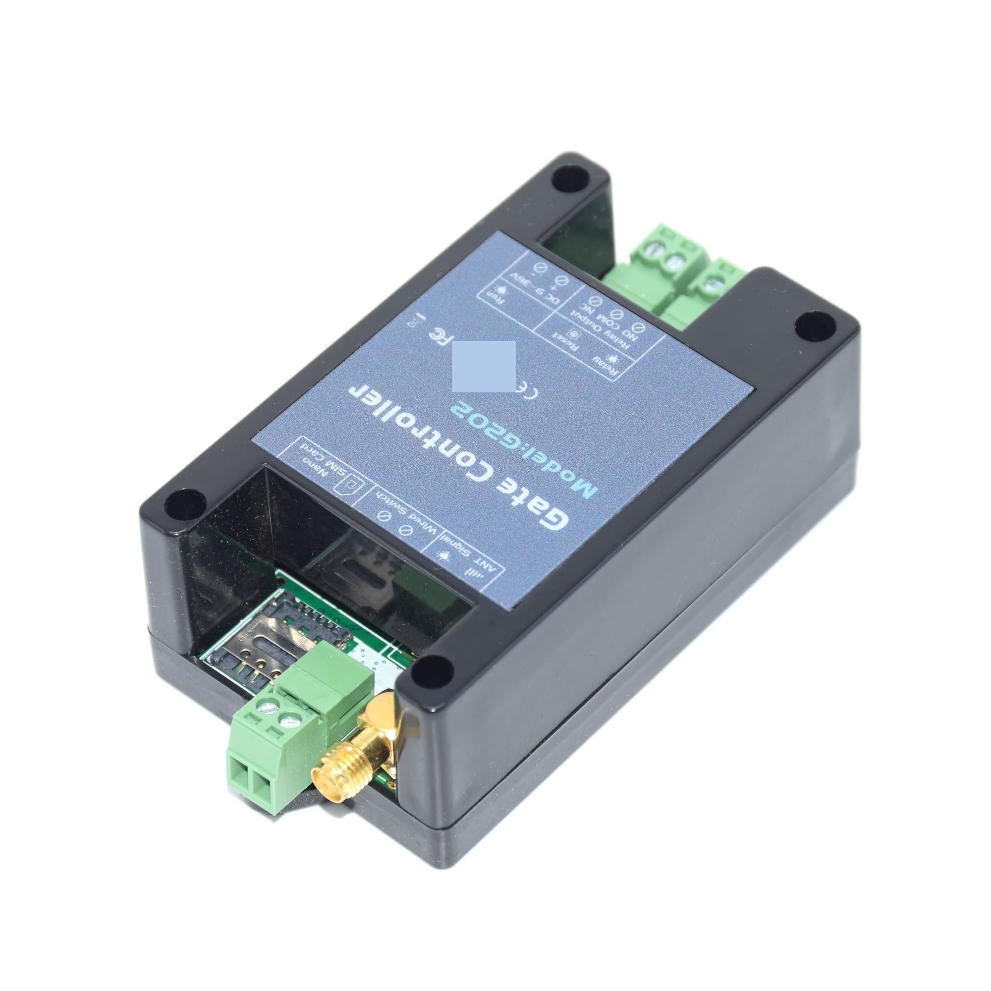 Abridor automático de puertas, Abridor de puerta con Control remoto GSM 4G, interruptor de relé único for abridor de puerta de garaje oscilante deslizante automático para familias numerosas, comunidad