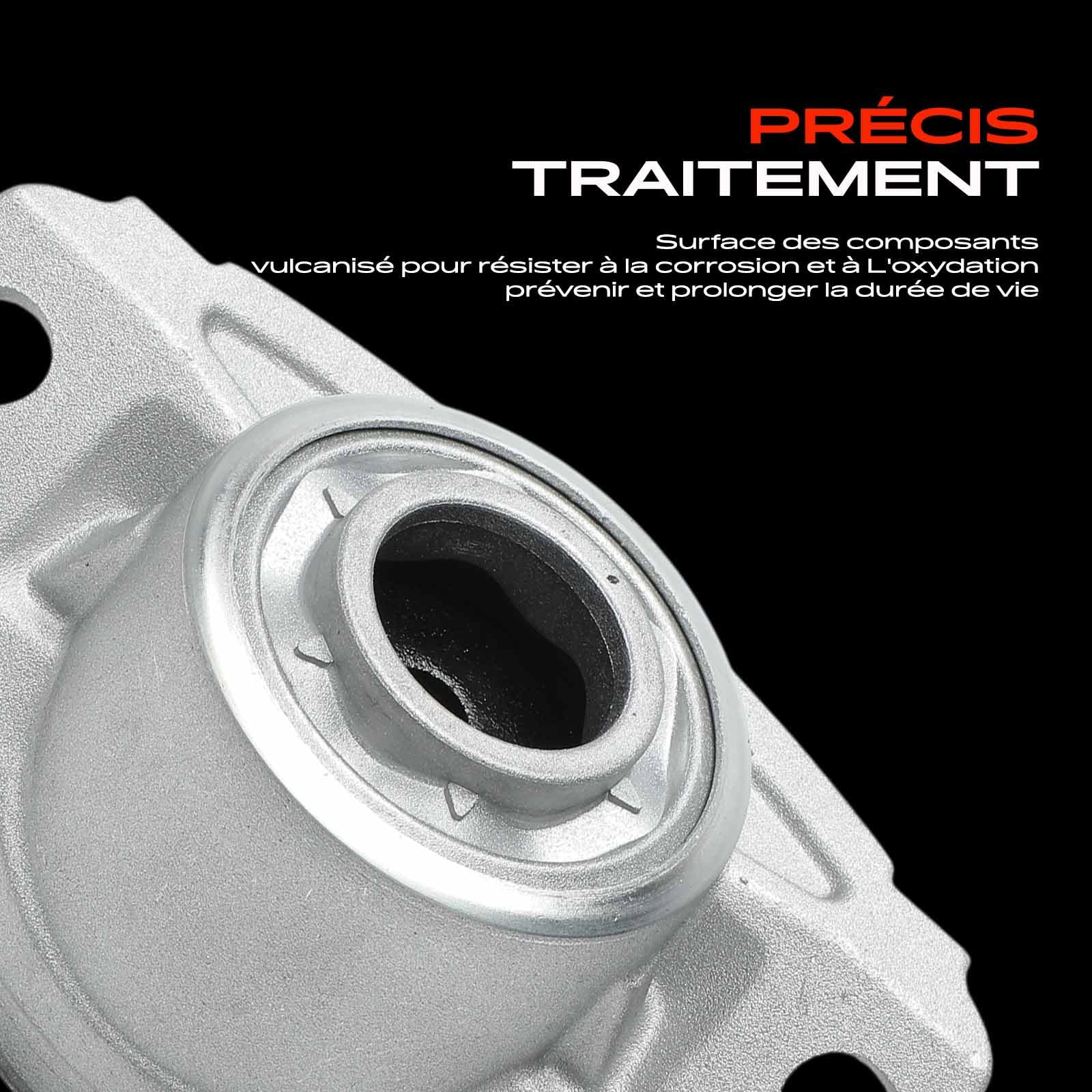 Frankberg 2x Palier de jambe de suspension Arrière Gauche Droite Compatible avec Golf VII 5G1 BE1 BE2 BQ1 Polo AE1 AW1 BZ1 Passa.t 3G2 CB2 Octav.i.a IV A3 8V1 8VK Jet.t.a Leon Remplacer# 5Q0513353G