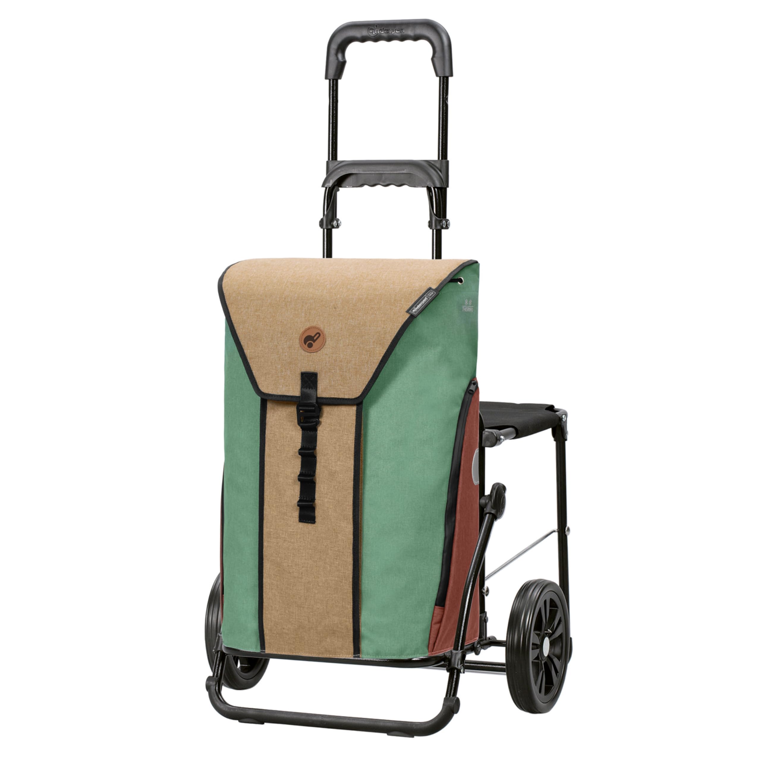 ANDERSEN Einkaufstrolley - Komfort Shopper Oli.P 2.0 beige
