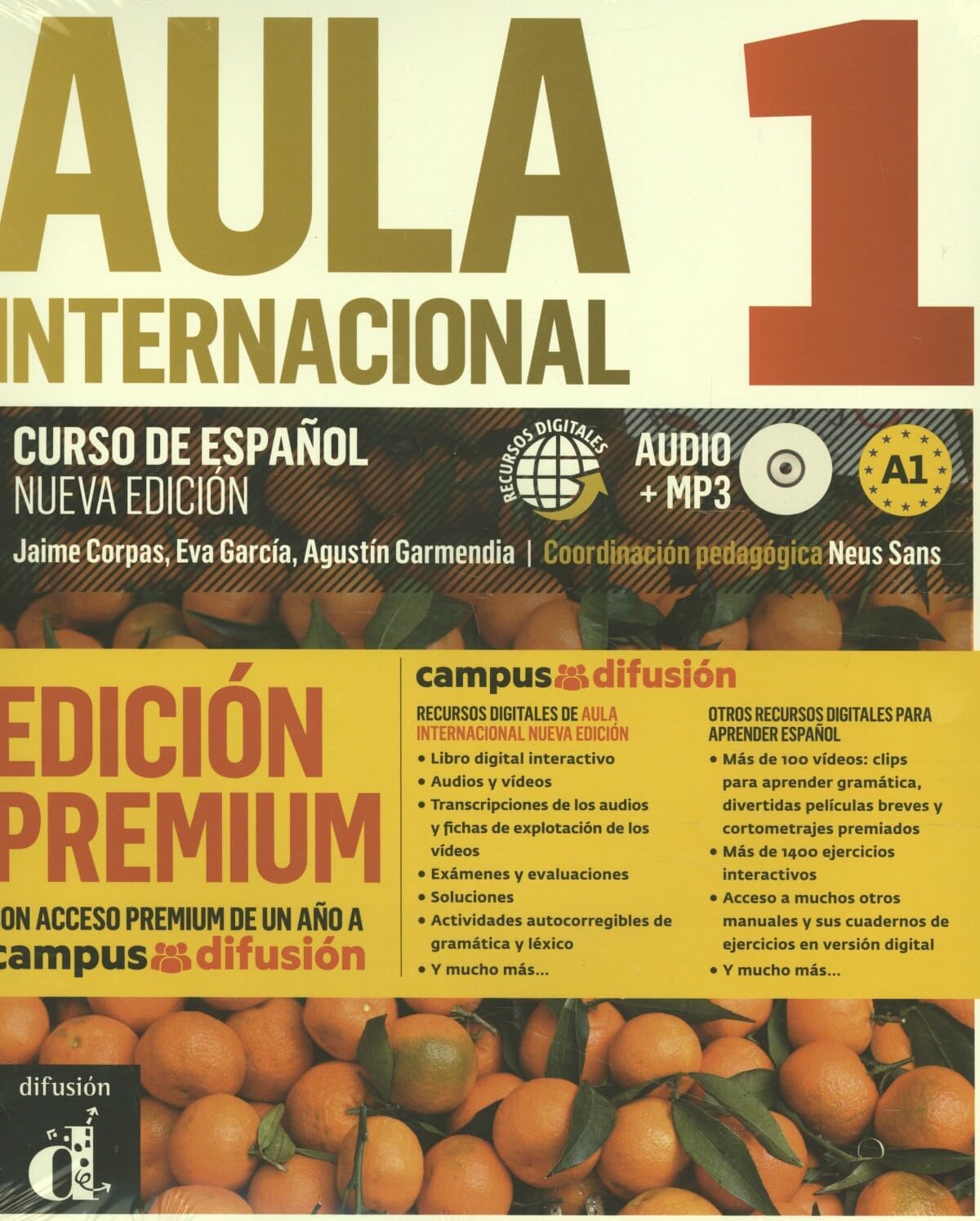 Aula Internacional Nueva Edición 1 Premium libro del alumno + CD: Aula Internacional Nueva Edición 1 Premium libro del alumno + CD (Spanish Edition) Paperback – February 15, 2018