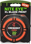 Crescent Lufkin 25 Ft. Cheval de travail NITE Mesure de la bande oculaire L1125NE