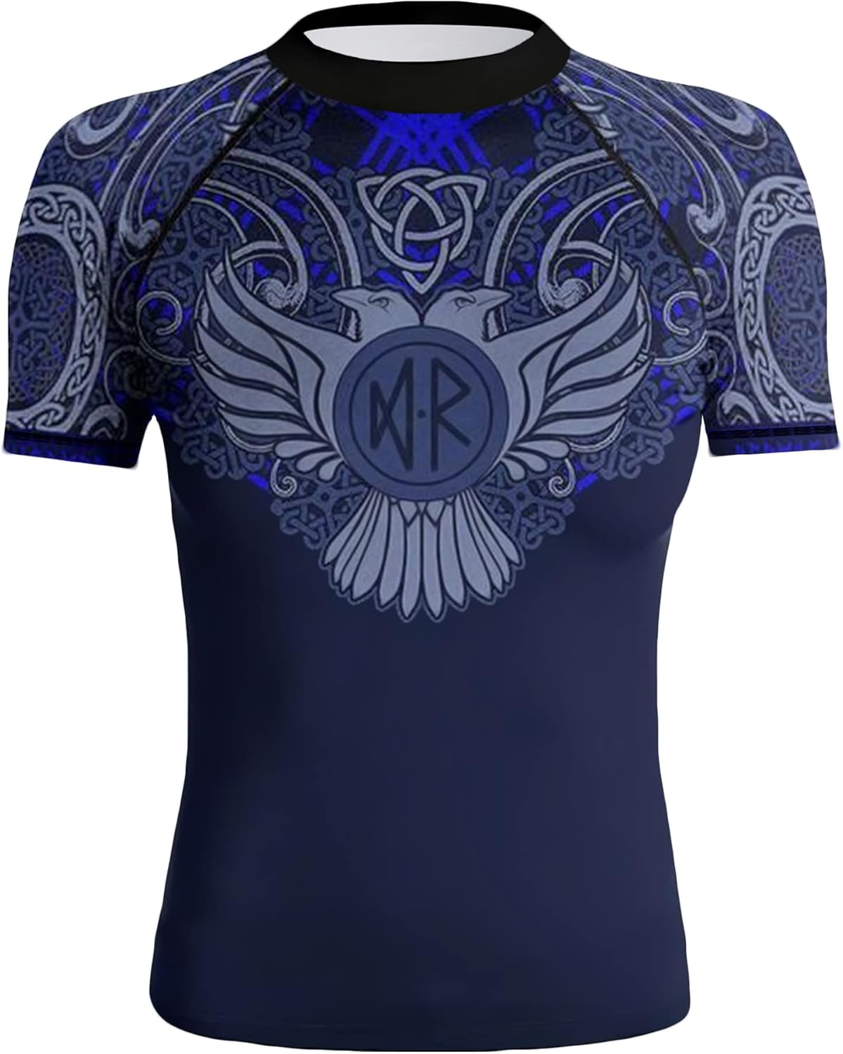 Raven Fightwear Women's Nordic BJJ Rash Guard Short Sleeve MMA