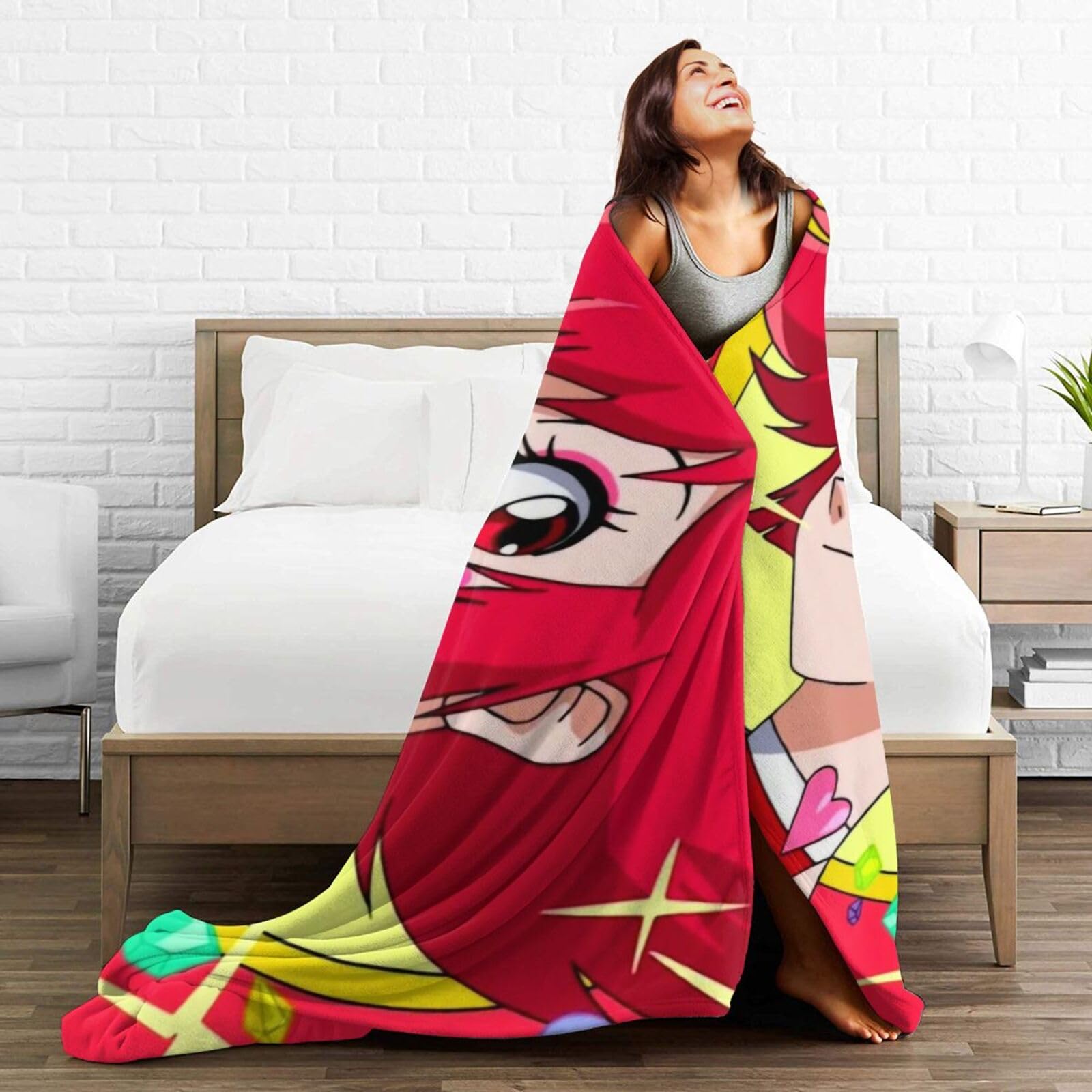 キューティーハニー フリースブランケット キューティーハニー フリースブランケット