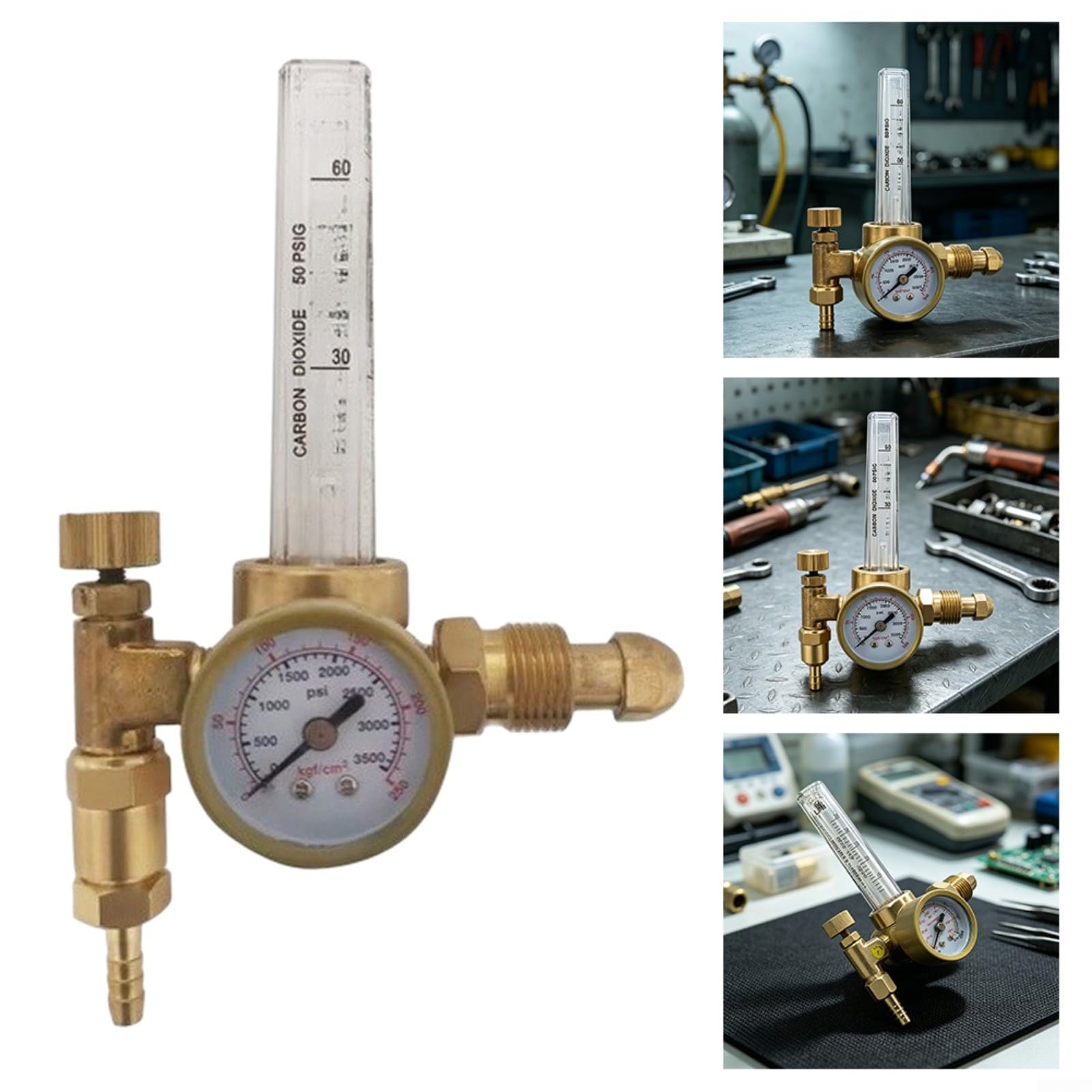 Débitmètre régulateur CGA580 pour soudage argon/CO2 pour mig pour tig