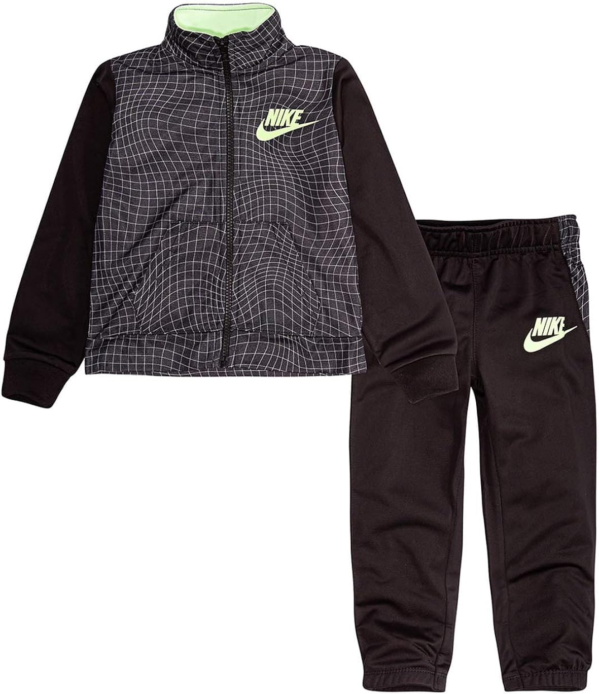 baby black nike tracksuit