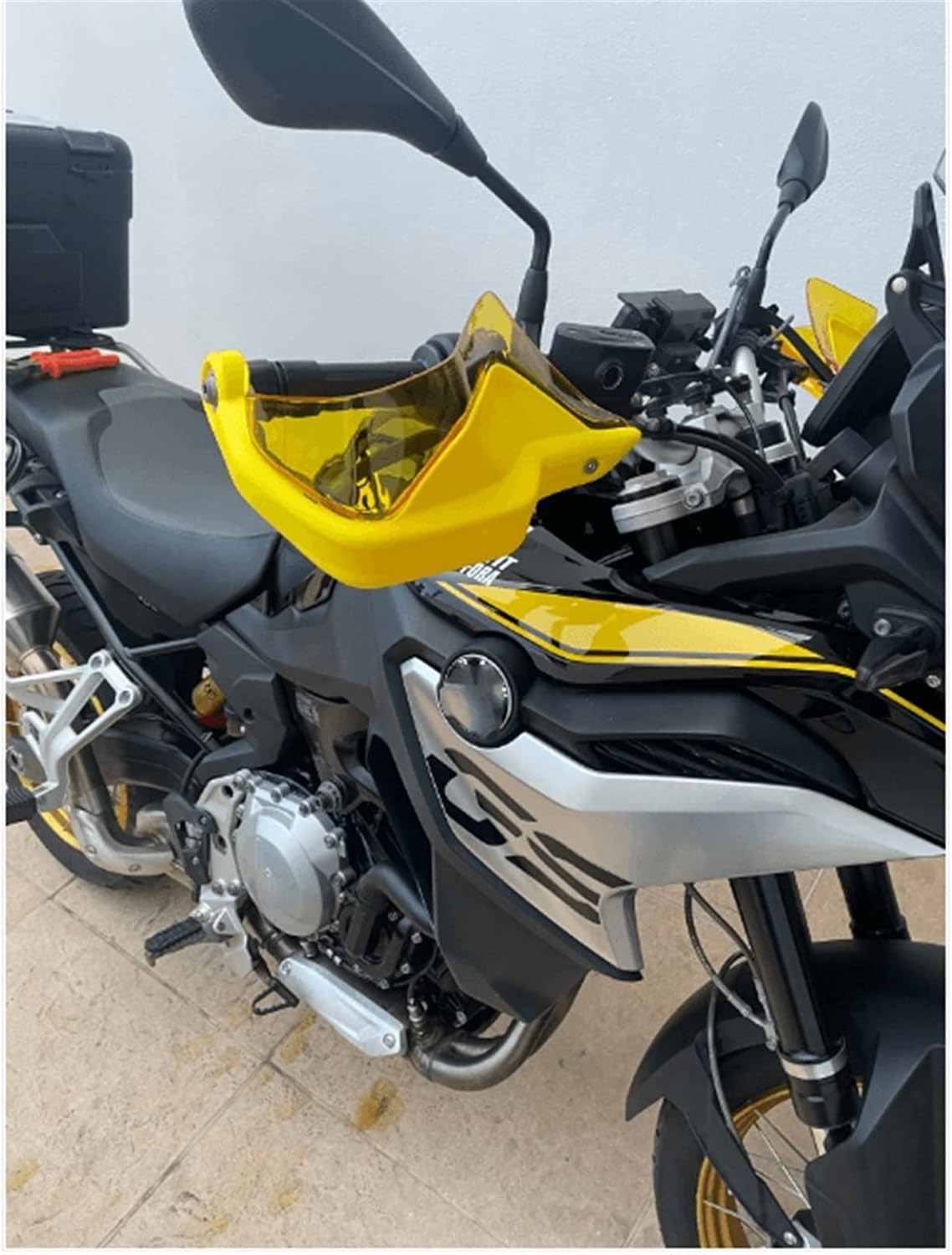 HandGuard Shield Hand Guards Windshield Compatible with R1250GS R 1200 GS ADV R1200GS LC F800GS Adventure S1000XR F750GS F850GS F900XR (Color : Full Set A, Size : A)