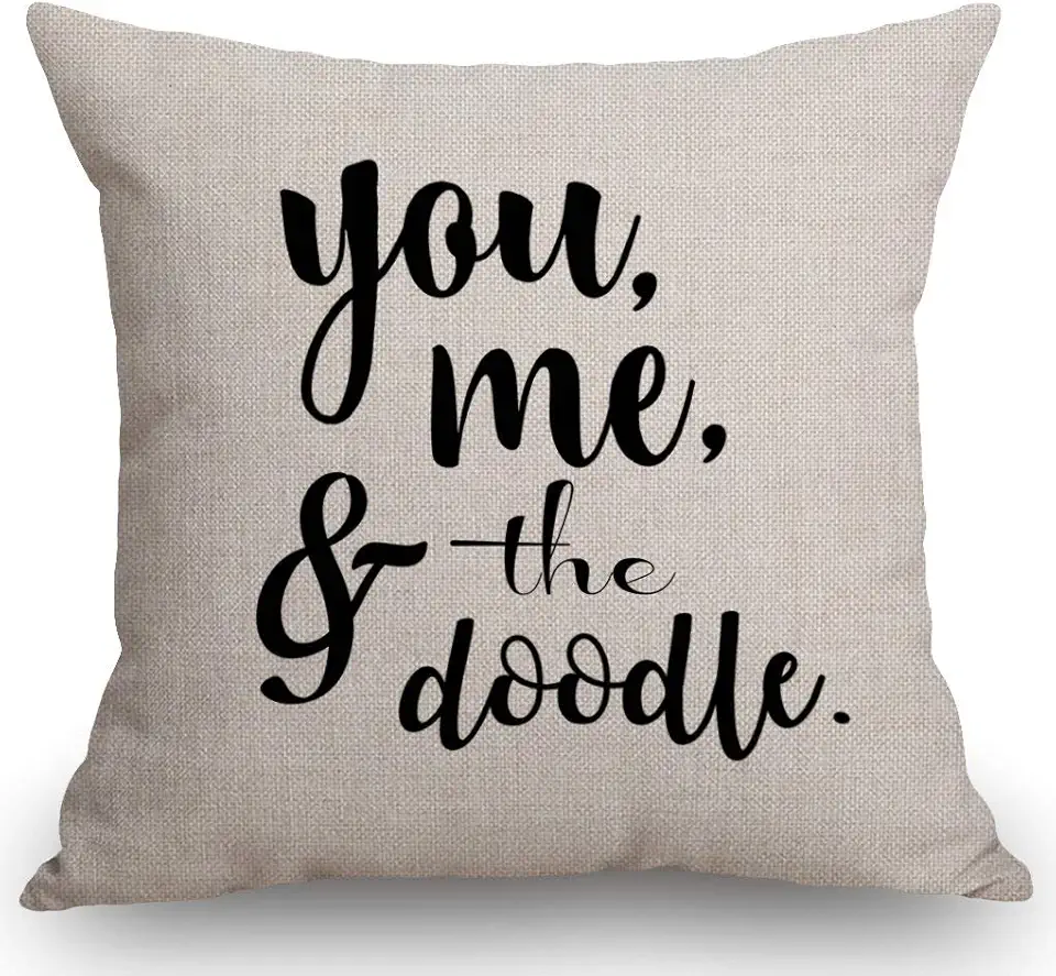 Custom Student Doodle Pillow