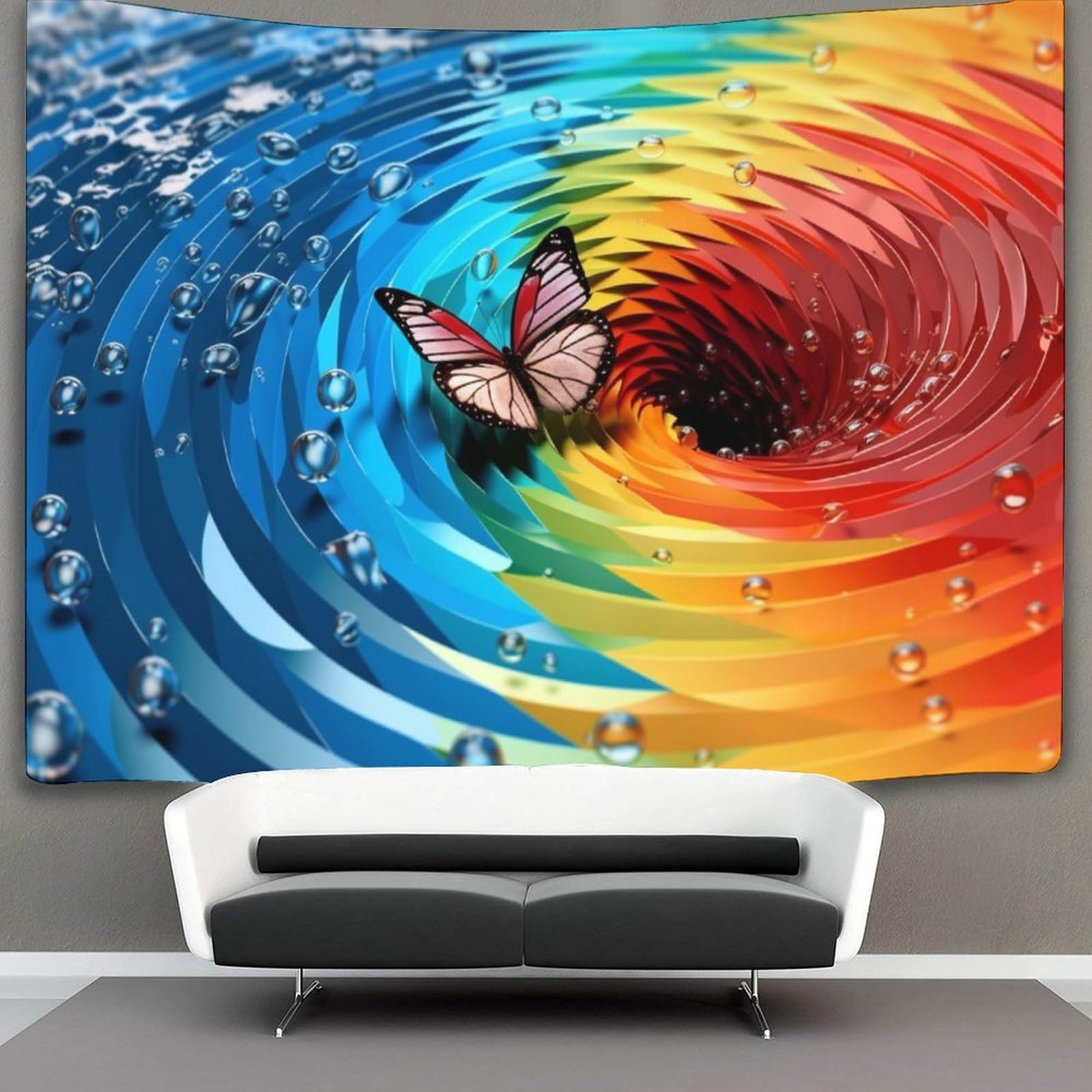 kaiyun Butterfly Tapestry Wall Hanging Bedroom Home Decor 150cmx200cm