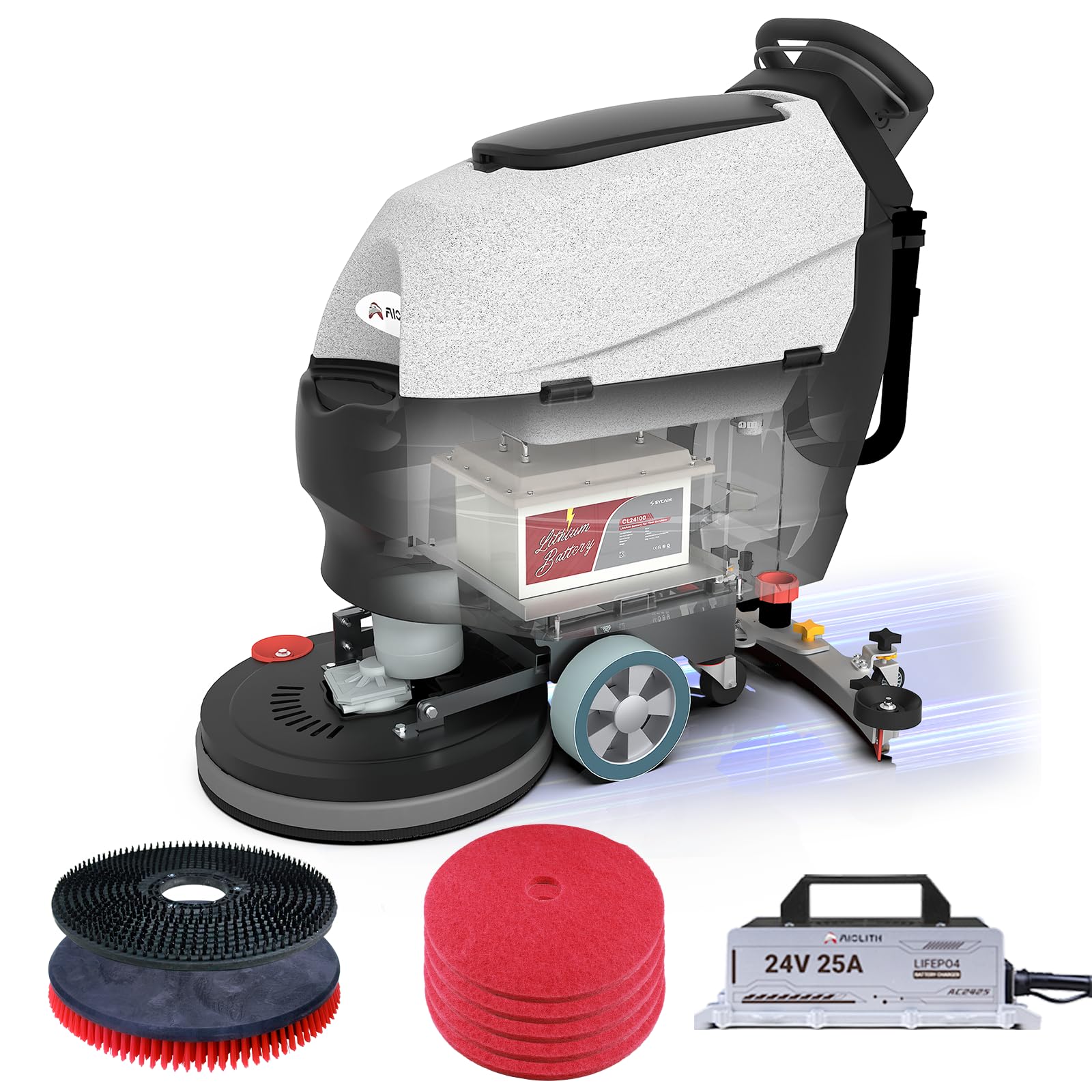 AF2013 20-Inch Walk-Behind Commercial Floor Scrubber, Pad Kit