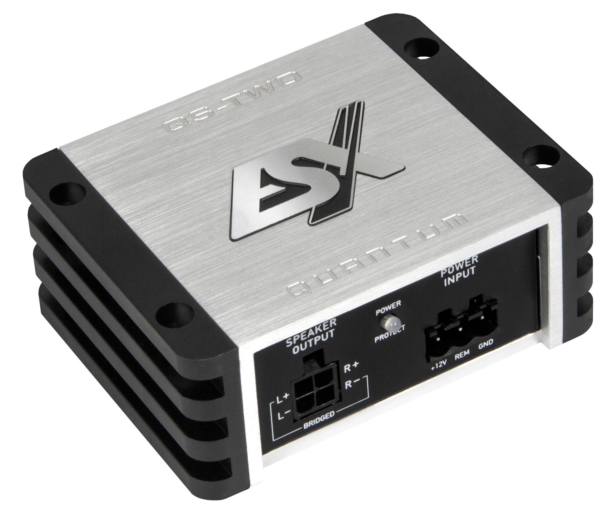 ESX QS-Two Quantum | 2-Kanal Class D Nano Digital Verstärker 380 Watt MAX. Ausgangsleistung