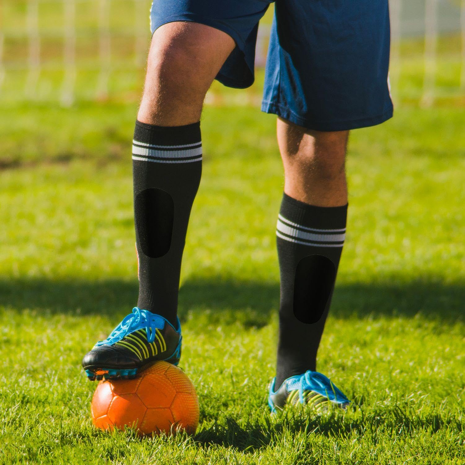 3 Paia di Mini Parastinchi, Parastinchi da Allenamento per Calcio, Mini Parastinchi da Calcio per Bambini, Parastinchi Anticollisione, Parastinchi da Calcio Leggeri E Traspiranti