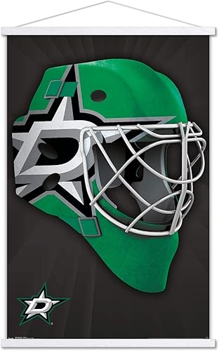 Miniatura 66 de Trends International NHL Dallas Stars - Póster de pared con máscara 16, 22.375 x 34 pulgadas, versión enmarcada en negro Versión con marco negro