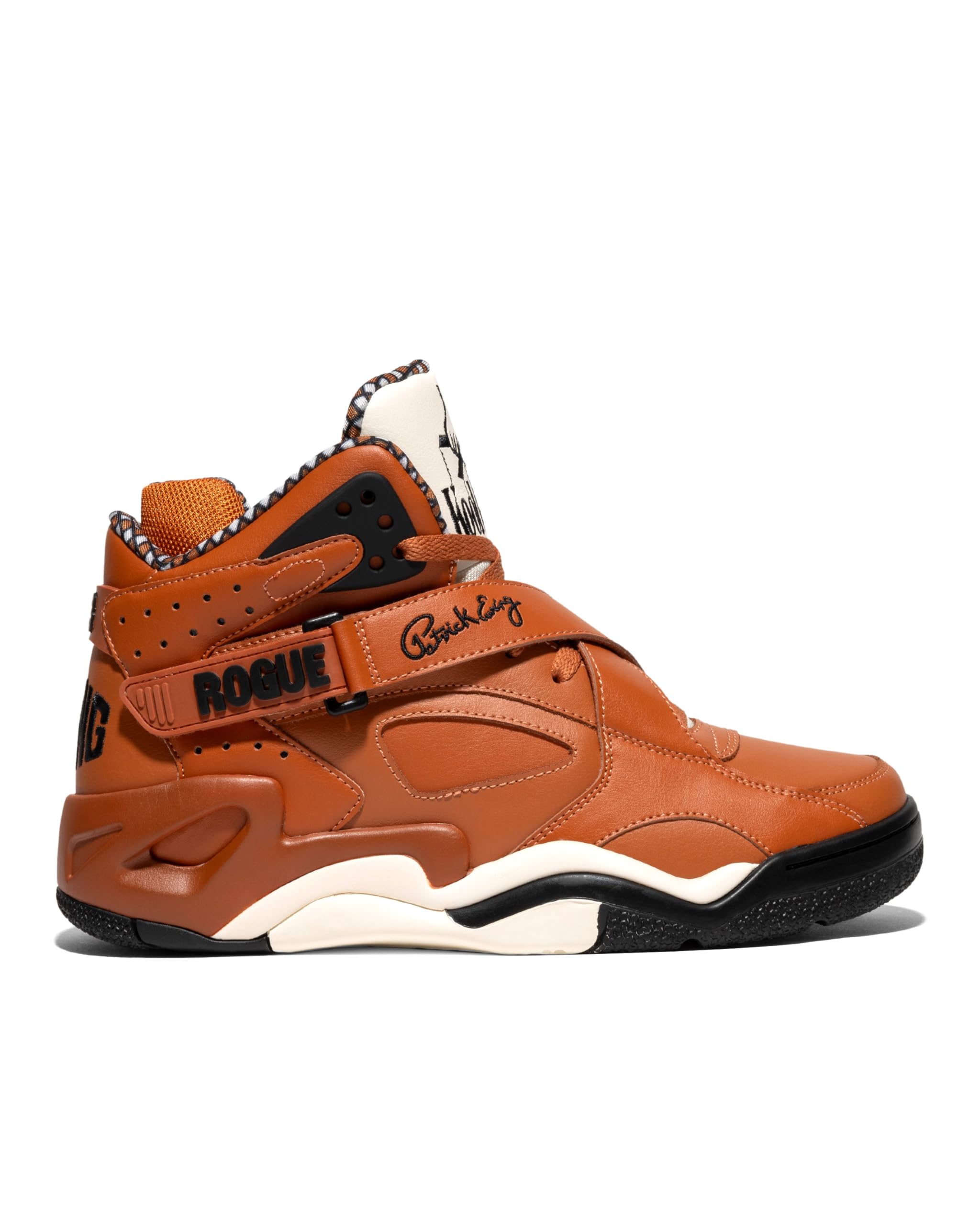 Amazon.com: Ewing PATRICK ATHLETICS ROGUE x KOOL G RAP Brown/White