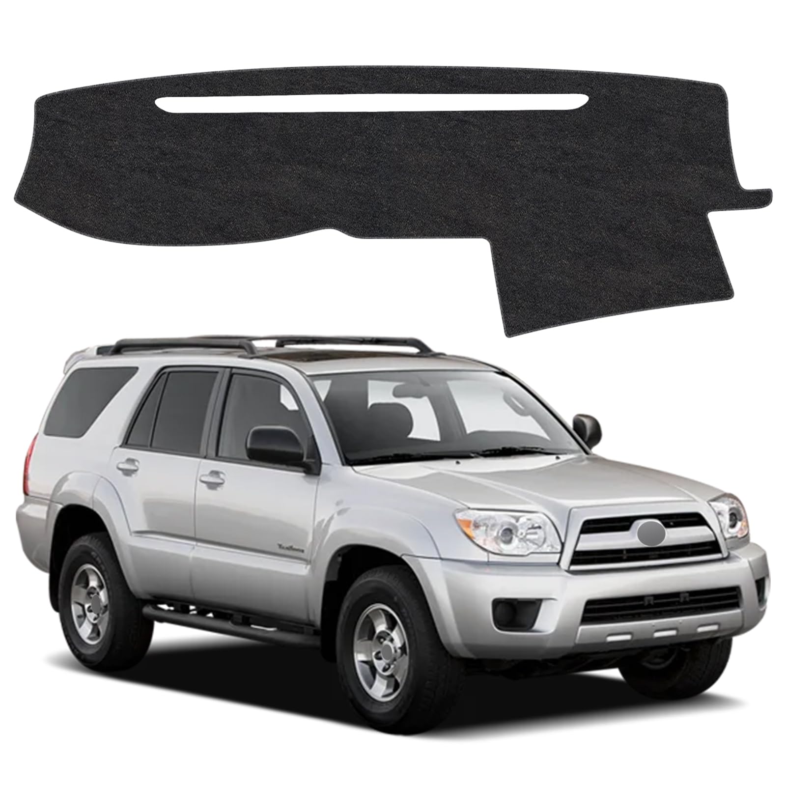 Photo 1 of VTVWNM Dash Cover Mat Compatible with Toyota 4Runner 2003-2009 Non-Slip Dashboard Cover Mat Sunshade UV Rays Protector Interior Accessories