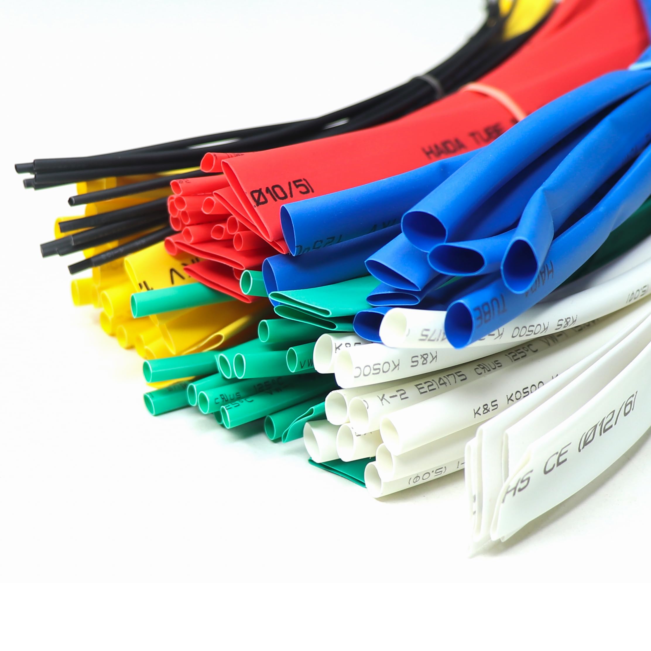 Electronic Spices Assorted Polyolefin Heat Shrink Tube (1mm to 12mm) for Wire Insulation, Cable Sleeves Wrap, Charging Cable Repair Sleeves (Multicolor) with Standard Box- (Pack of 100) (B0CSFM4419) Amazon Price History, Amazon Price Tracker