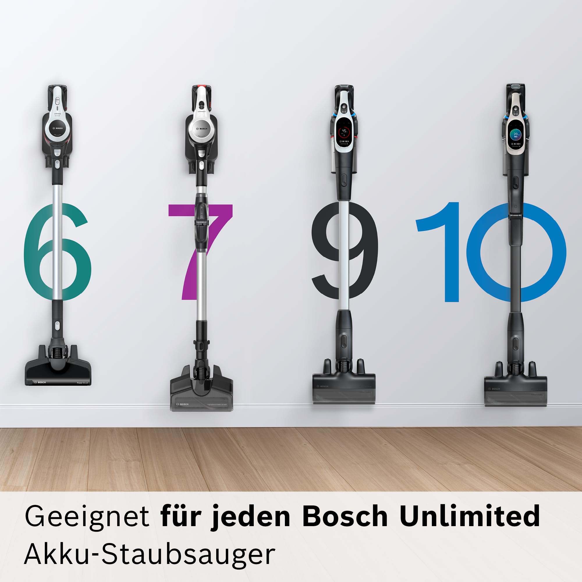 Bosch Wechselakku Power for All 18V 5.0Ah BHZUB1850, geeignet für alle kabellosen Unlimited Akku-Staubsauger, extra Lange Laufzeit, hohe Leistung, geeignet für anspruchsvolle Reinigungen, schwarz