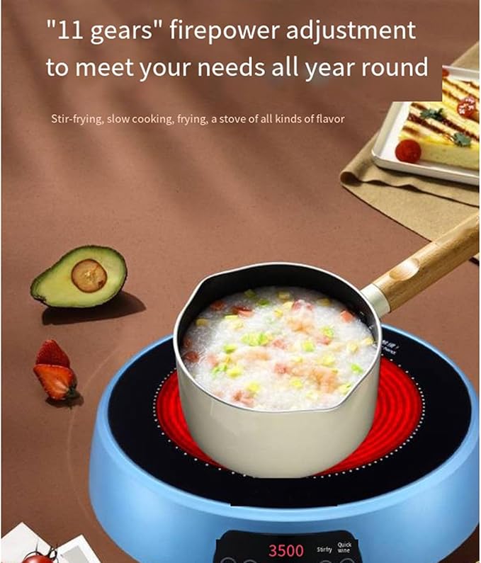 Estufa Vitrocerámica 1 Puesto 30 cm Eléctrica 220V miniatura 4